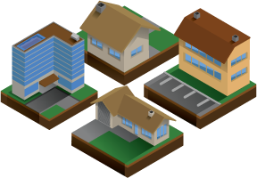examples of apartments and houses