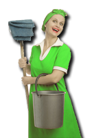 photo of a housekeeper